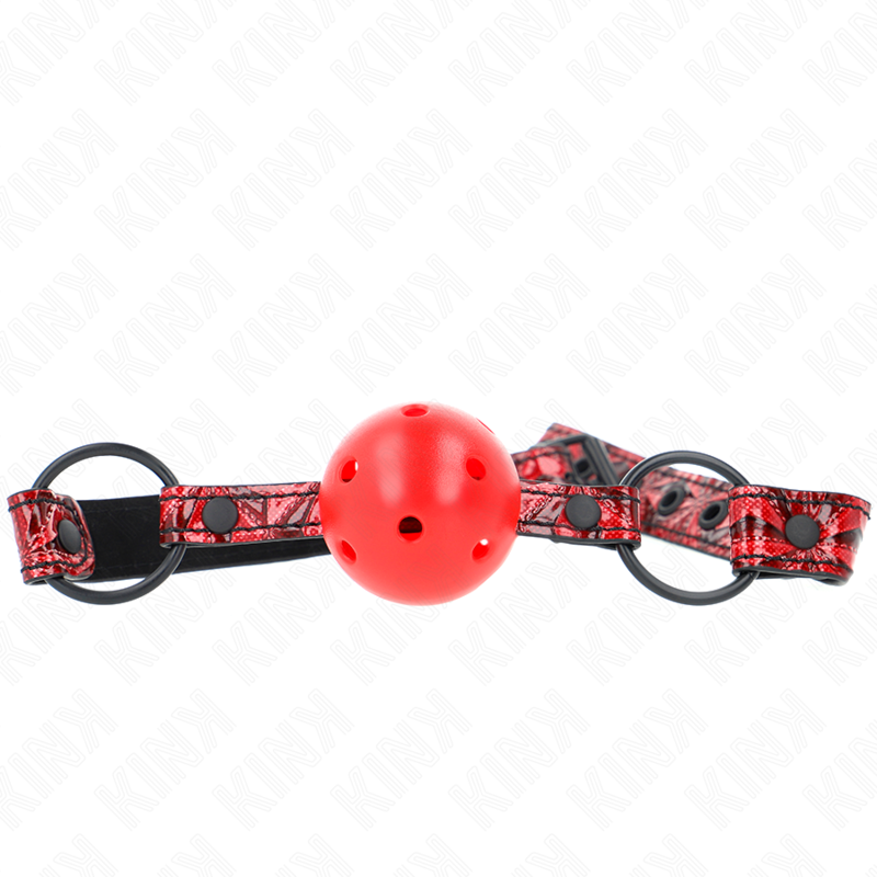 Kink - Bola Estándar Diamante 4,5 cm Mordaza Modelo 1 64,5 cm Ajustable 42-60 cm