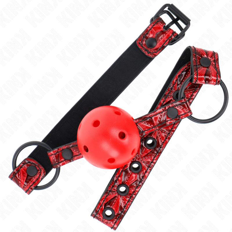 Kink - Bola Estándar Diamante 4,5 cm Mordaza Modelo 1 64,5 cm Ajustable 42-60 cm