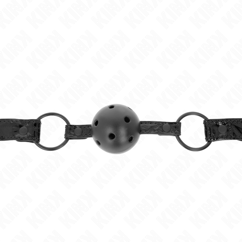 Kink - Bola Estándar Diamante 4,5 cm Gag Modelo 3 64,5 cm Ajustable 42-60 cm