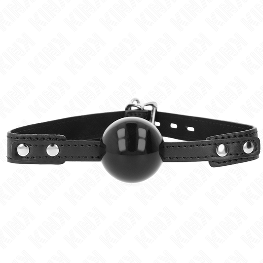 Kink - Bola Tpe Macia 4 cm Gag Modelo 3 60 X 2 cm Ajustável 37-52 cm