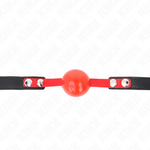 Kink - Bola TPE Suave 4 cm Mordaza Modelo 4 60 X 2 cm Ajustable 37-52 cm