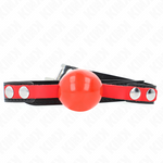Kink - Bola TPE Suave 4 cm Mordaza Modelo 4 60 X 2 cm Ajustable 37-52 cm
