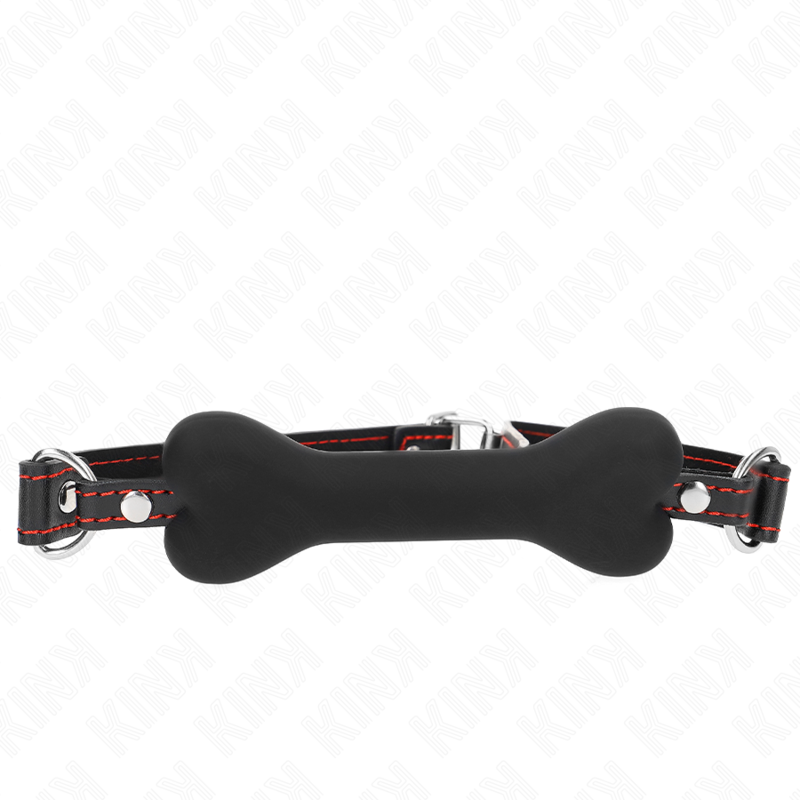 Kink - Osso Preto Mordaça 12 cm 63 X 2 cm
