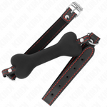 Kink - Osso Preto Mordaça 12 cm 63 X 2 cm