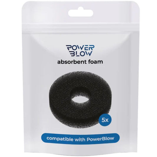 Kiiroo - Espuma Absorvente Power Blow Pacote Com 5