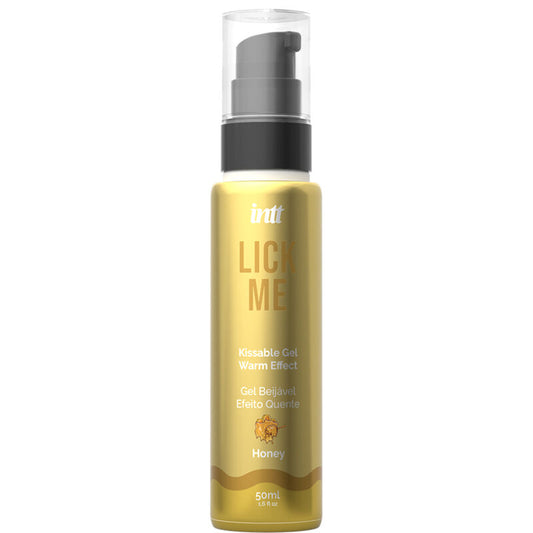 Intt - Gel Comestível Lick Me Honey Com Efeito Calor