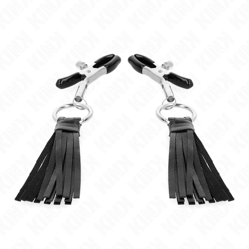 Kink - Pinças de Bolsa de Couro 6 cm