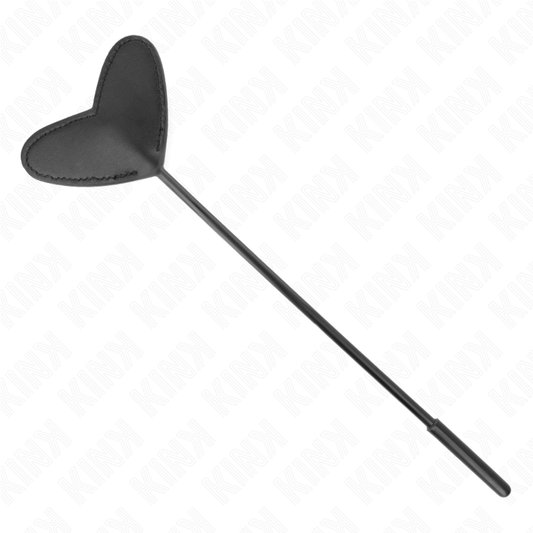 Kink - Paleta Em Forma de Coração Preto 33 X 10 cm
