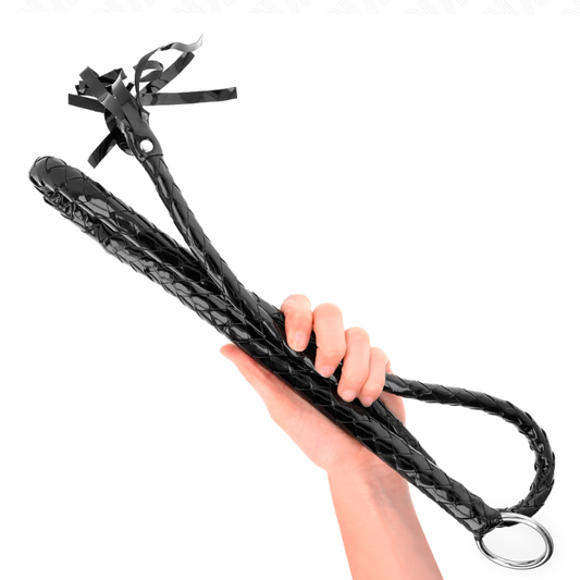 Kink - Chicote de Pvc Longo Brilhante 138 cm