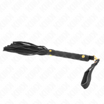 Kink - Minilátigo de Gamuza Negra 30 cm