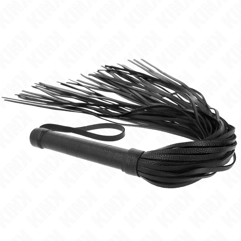 Kink - Chicote de PVC Macio Preto 70 cm