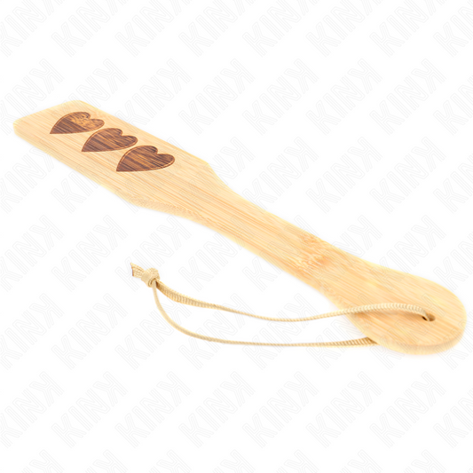 Kink - Palete de Bambu Design Coração 32 X 5,5 cm