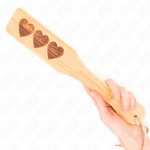 Kink - Paleta de Bambú Diseño Corazón 32 X 5,5 cm