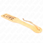 Kink - Paleta de Bambú Palabra Amor 32 X 5,5 cm