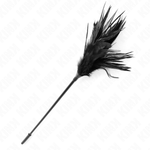 Kink - Múltiplas Penas de Cócegas Pretas 45 cm