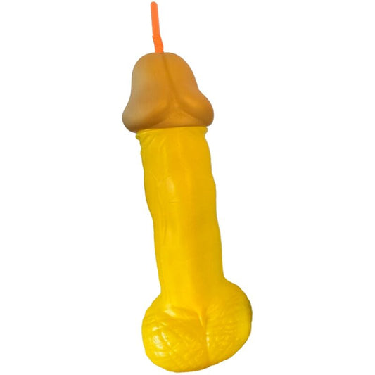 Diablo Picante - Vaso Plástico Amarelo para Pênis