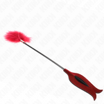 Kink - Penas de Cócegas Com Remo Forma de Rosa 8 cm