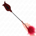 Kink - Penas de Cócegas Com Remo Forma de Rosa 8 cm