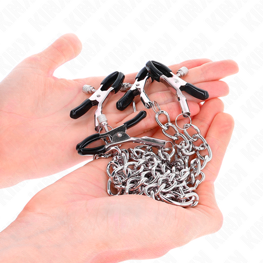 Kink - 4 Pinças de Corrente 32 cm Com Pequenas Correntes 14 cm