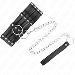 Kink - Colar Com Cinto 65 cm Sub Estilo Ajustável 35-51 cm X 7 cm