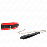 Kink - Collar Básico con Correa 65 cm Modelo 3 Rojo 53 X 5 cm