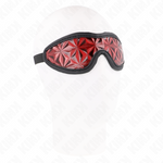 Kink - Diadema con Estampado de Diamantes Rojos 20,5 X 6 cm