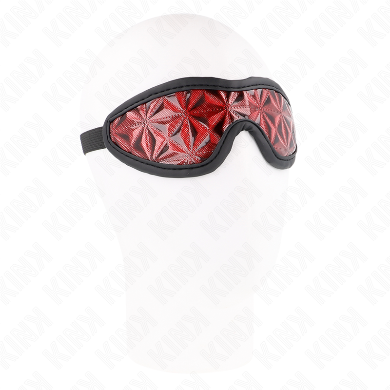 Kink - Diadema con Estampado de Diamantes Rojos 20,5 X 6 cm