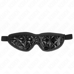 Kink - Faixa de Cabeça Padrão Diamante Preto 20,5 X 6 cm