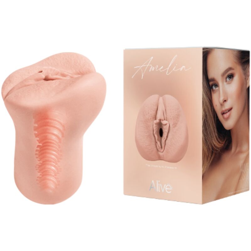 Alive - Flex Masturbador Masculino Vaginal Tamanho M