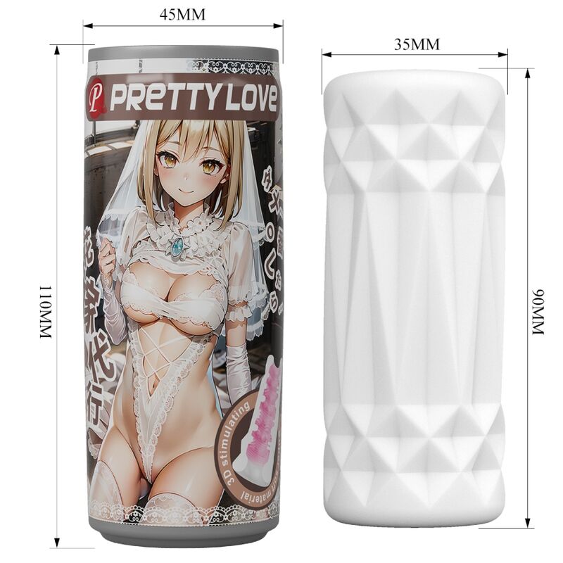 Pretty Love Masturbador Masculino Lata Modelo 1