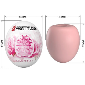 Pretty Love - Masturbador Masculino Rosa Ovo