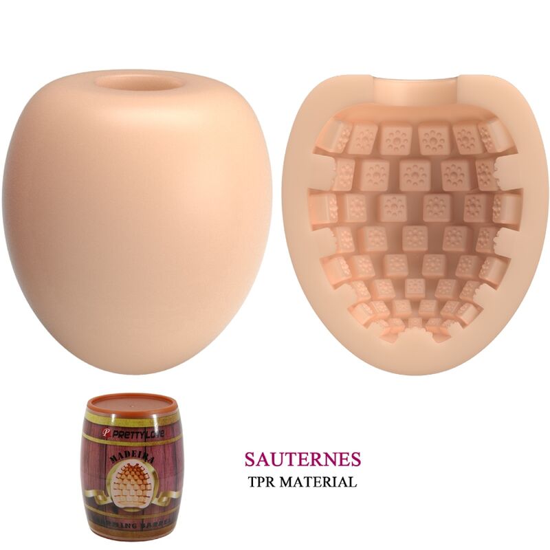 Pretty Love - Masturbador Masculino Egg Flesh Modelo 2