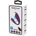 Pretty Love Estimulador e Vibrador Shey Aplicativo Gratuito Longa Distância Roxo