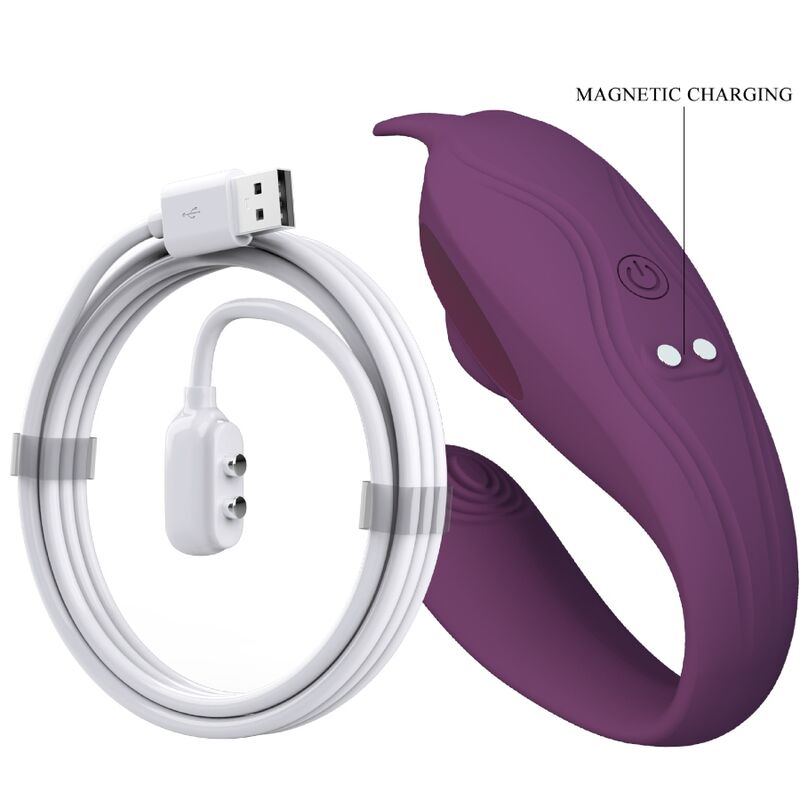 Pretty Love Estimulador e Vibrador Shey Aplicativo Gratuito Longa Distância Roxo
