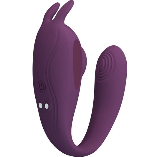 Pretty Love Estimulador y Vibrador Shey Aplicación Gratuita Larga Distancia Morado