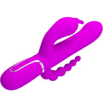 Pretty Love Cammy Vibrador Triplo Multifuncional 4 Em 1 Rosa