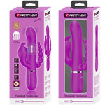 Pretty Love Cammy Vibrador Triplo Multifuncional 4 Em 1 Rosa