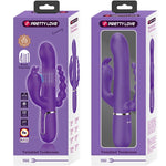 Pretty Love Cammy Triplo Vibrador Multifunção 4 Em 1 Roxo