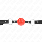 Kink - Bola Tpe Vermelha Mordaça 4 cm 60 X 2 cm