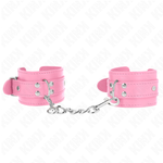 Kink Pulseiras Ajustáveis Simples Rosa 20-23 cm x 5,5 cm