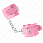 Kink Pulseiras Ajustáveis Simples Rosa 20-23 cm x 5,5 cm