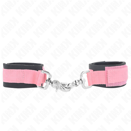 Kink - Punhos de Neoprene Ajustáveis Rosa Ajustáveis 22-34 cm
