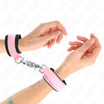 Kink - Puños de neopreno ajustables rosa 22-34 cm