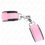 Kink - Puños de neopreno ajustables rosa 22-34 cm