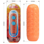 Pretty Love - Twin Balls Masturbador Masculino Laranja