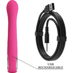 Vibrador Conejo Pretty Love Novak 12 Vibraciones Rosa