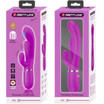 Pretty Love Shania Vibrador Multifunción Triple Conejo Rosa