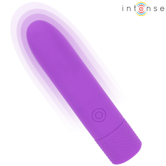 Intense - Symone  Usb Recarregável Vibratória Bullet 8 Vibrações Roxo 10 X 2,2 cm