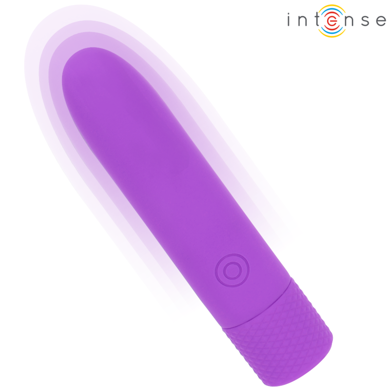 Intense - Symone  Usb Recarregável Vibratória Bullet 8 Vibrações Roxo 10 X 2,2 cm
