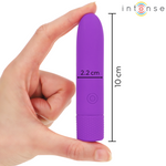 Intense - Symone Bala Vibradora Recargable USB 8 Vibraciones Morado 10 X 2,2 cm